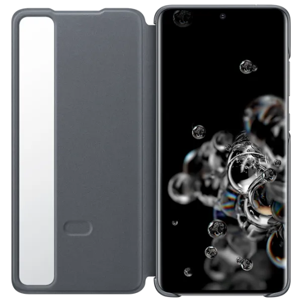 Чехол для смартфона Samsung Galaxy S20 Ultra Samsung/ Flip Cover/ PU/ Серый photo 4