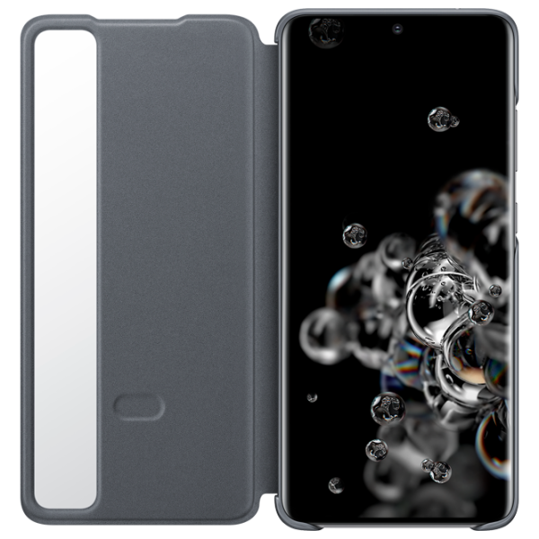 Чехол для смартфона Samsung Galaxy S20 Ultra Samsung/ Flip Cover/ PU/ Серый photo 4