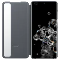 Husă pentru smartphone Samsung Galaxy S20 Ultra Samsung/ Flip Cover/ PU/ Gray photo 4