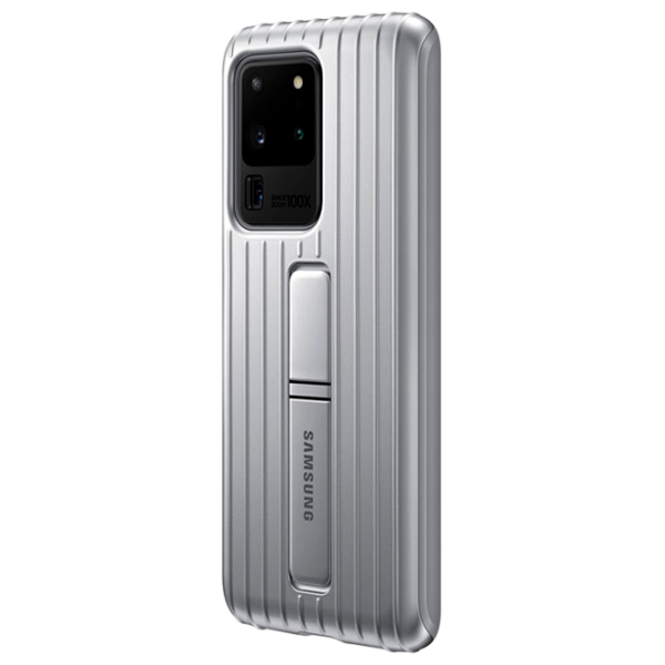 Чехол для смартфона Samsung Galaxy S20 Ultra Samsung/ Back/ PC/ Серебристый photo 2