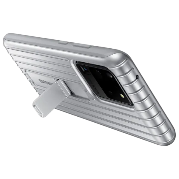 Чехол для смартфона Samsung Galaxy S20 Ultra Samsung/ Back/ PC/ Серебристый photo 5