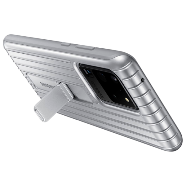Чехол для смартфона Samsung Galaxy S20 Ultra Samsung/ Back/ PC/ Серебристый photo 5