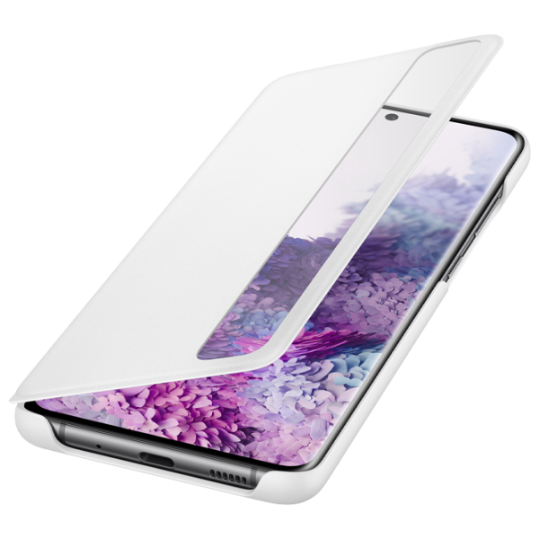 Чехол для смартфона Samsung Galaxy S20+ Samsung/ Flip Cover/ PU/ Белый photo 4
