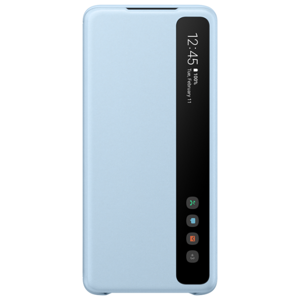 Чехол для смартфона Samsung Galaxy S20+ Samsung/ Flip Cover/ Силикон/ Синий photo 2