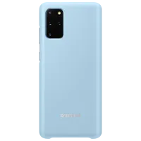 Husă pentru smartphone Samsung Galaxy S20+ Samsung/ Led Cover/ Silicon/ Blue photo 2
