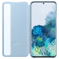Husă pentru smartphone Samsung Galaxy S20+ Samsung/ Led Cover/ Silicon/ Blue photo 3