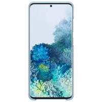 Husă pentru smartphone Samsung Galaxy S20+ Samsung/ Led Cover/ Silicon/ Blue photo 4
