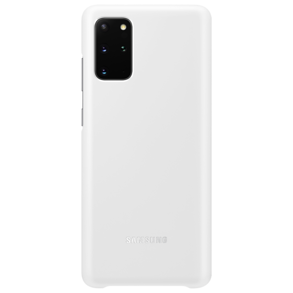 Husă pentru smartphone Samsung Galaxy S20+ Samsung/ Led Cover/ Silicon/ White photo 3