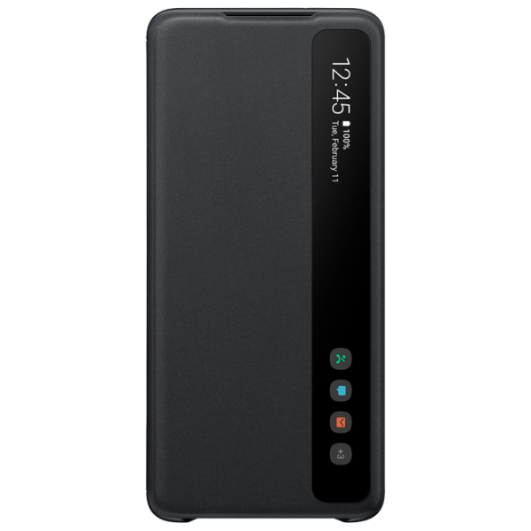 Чехол для смартфона Samsung Galaxy S20+ Samsung/ Flip Cover/ Силикон/ Черный photo 2