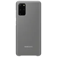 Husă pentru smartphone Samsung Galaxy S20+ Samsung/ Led Cover/ Silicon/ Gray photo 2