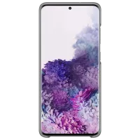 Husă pentru smartphone Samsung Galaxy S20+ Samsung/ Led Cover/ Silicon/ Gray photo 3