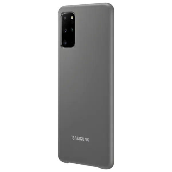 Husă pentru smartphone Samsung Galaxy S20+ Samsung/ Led Cover/ Silicon/ Gray photo 4