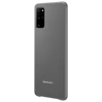 Husă pentru smartphone Samsung Galaxy S20+ Samsung/ Led Cover/ Silicon/ Gray photo 4