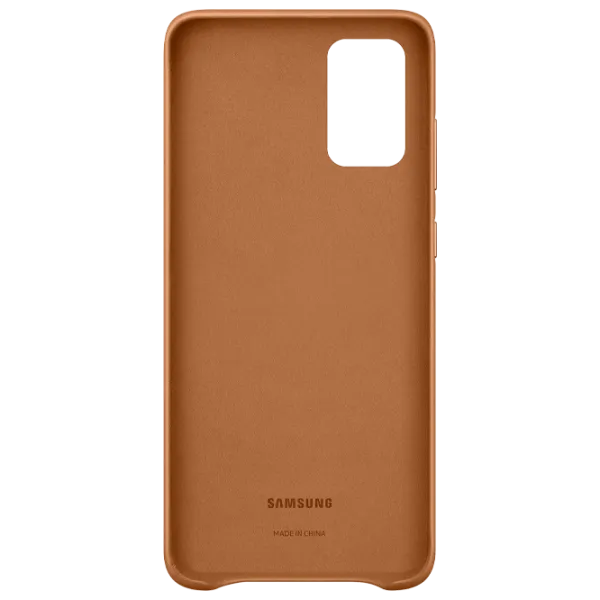 Чехол для смартфона Samsung Galaxy S20+ Samsung/ Leather/ Коричневый photo 4