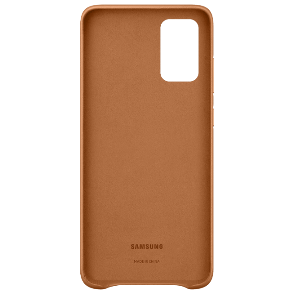 Чехол для смартфона Samsung Galaxy S20+ Samsung/ Leather/ Коричневый photo 4