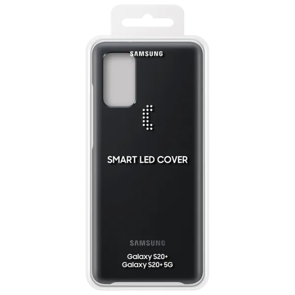 Чехол для смартфона Samsung Galaxy S20+ Samsung/ Led Cover/ Силикон/ Черный photo 5