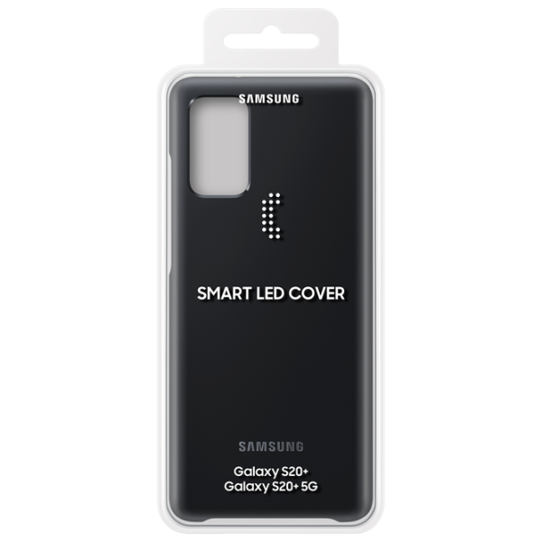 Чехол для смартфона Samsung Galaxy S20+ Samsung/ Led Cover/ Силикон/ Черный photo 5