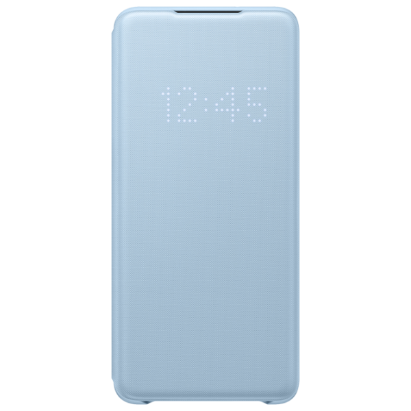 Husă pentru smartphone Samsung Galaxy S20+ Samsung/ LED Flip Wallet/ Silicon/ Blue photo 2