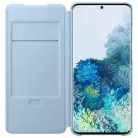 Husă pentru smartphone Samsung Galaxy S20+ Samsung/ LED Flip Wallet/ Silicon/ Blue photo 3