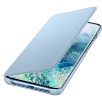 Husă pentru smartphone Samsung Galaxy S20+ Samsung/ LED Flip Wallet/ Silicon/ Blue photo 4