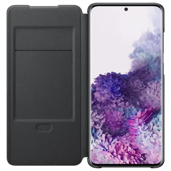 Чехол для смартфона Samsung Galaxy S20 Samsung/ LED Flip Wallet/ Силикон/ Черный photo 3