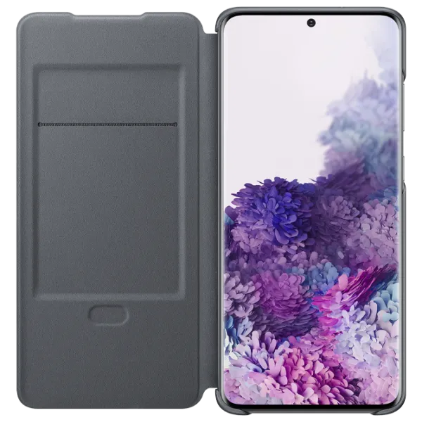 Чехол для смартфона Samsung Galaxy S20 Samsung/ LED Flip Wallet/ Силикон/ Серый photo 2