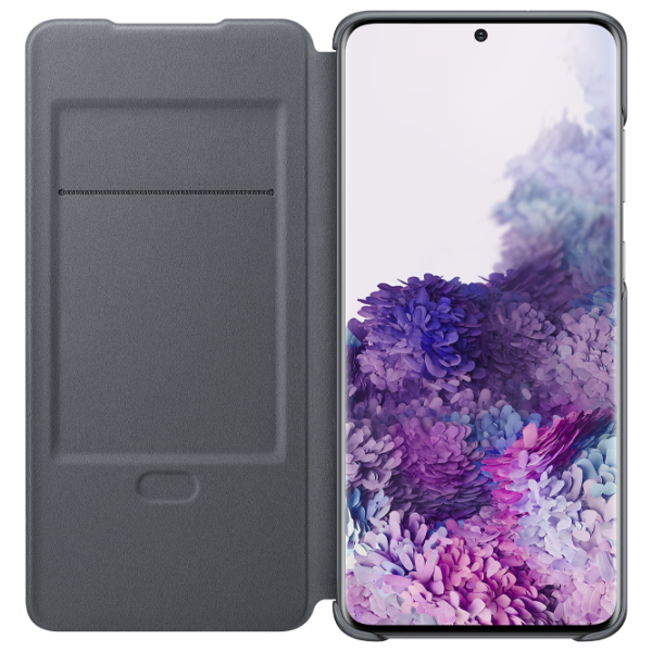 Чехол для смартфона Samsung Galaxy S20 Samsung/ LED Flip Wallet/ Силикон/ Серый photo 2