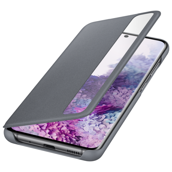 Husă pentru smartphone Samsung Galaxy S20 Samsung/ Protective Standing/ PC/ Silver photo 4
