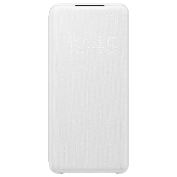 Чехол для смартфона Samsung Galaxy S20 Samsung/ LED Flip Wallet/ Силикон/ Белый photo 2