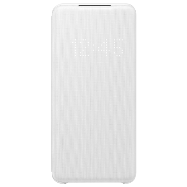 Чехол для смартфона Samsung Galaxy S20 Samsung/ LED Flip Wallet/ Силикон/ Белый photo 2
