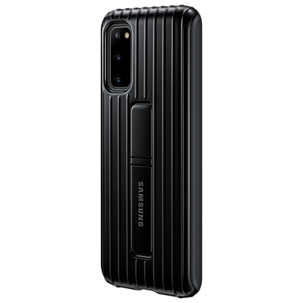 Husă pentru smartphone Samsung Galaxy S20 Samsung/ Protective Standing/ PC/ Black photo 2