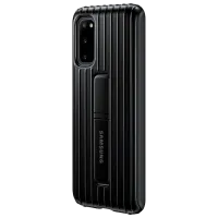 Husă pentru smartphone Samsung Galaxy S20 Samsung/ Protective Standing/ PC/ Black photo 2