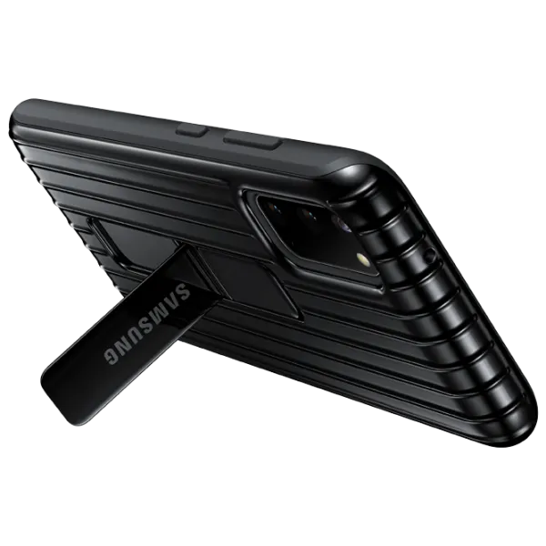 Husă pentru smartphone Samsung Galaxy S20 Samsung/ Protective Standing/ PC/ Black photo 4