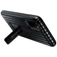 Husă pentru smartphone Samsung Galaxy S20 Samsung/ Protective Standing/ PC/ Black photo 4