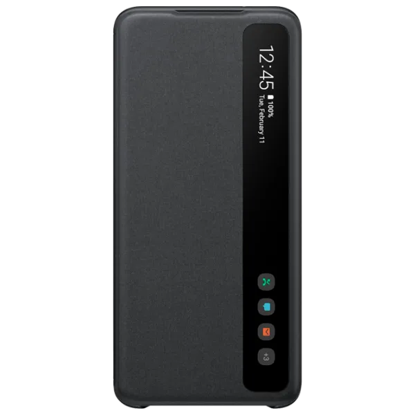 Чехол для смартфона Samsung Galaxy S20 Samsung/ Flip Cover/ Силикон/ Черный photo 2