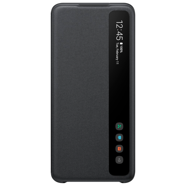 Чехол для смартфона Samsung Galaxy S20 Samsung/ Flip Cover/ Силикон/ Черный photo 2