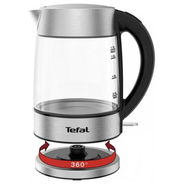 Ceainic electric Tefal KI772D38 1.7l / Ascuns / Black photo 3