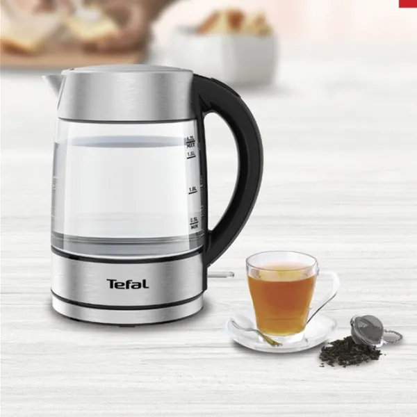Ceainic electric Tefal KI772D38 1.7l / Ascuns / Black photo 5