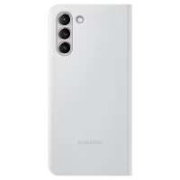 Чехол для смартфона Samsung Galaxy S21 Samsung/ Smart Led View/ PC/ Светлый Серый photo 2