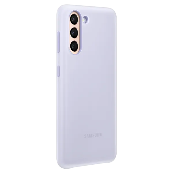 Чехол для смартфона Samsung Galaxy S21 Samsung/ Smart Led Cover/ PU/ Пурпурный photo 3