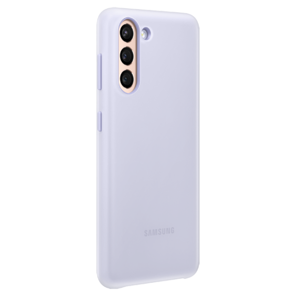 Чехол для смартфона Samsung Galaxy S21 Samsung/ Smart Led Cover/ PU/ Пурпурный photo 3