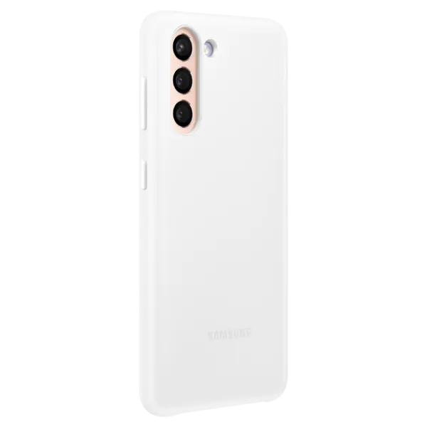 Чехол для смартфона Samsung Galaxy S21 Samsung/ Smart Led Cover/ PU/ Белый photo 3