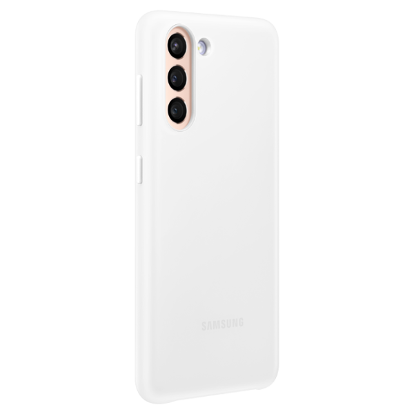 Чехол для смартфона Samsung Galaxy S21 Samsung/ Smart Led Cover/ PU/ Белый photo 3