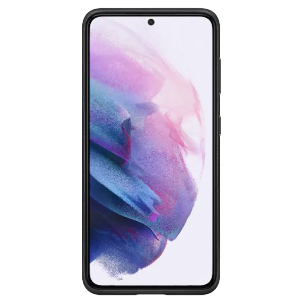 Чехол для смартфона Samsung Galaxy S21 Samsung/ Back/ Кожа/ Черный photo 3