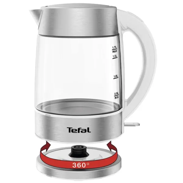 Электрочайник Tefal KI772138 1.7л / Скрытый / Белый photo 3