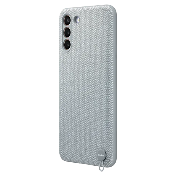 Чехол для смартфона Samsung Galaxy S21+ Samsung/ Back/ Текстиль/ Mint Серый photo 2