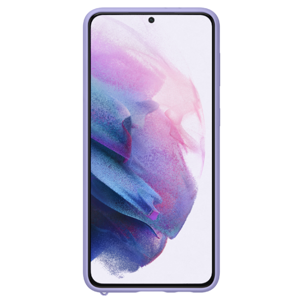 Чехол для смартфона Samsung Galaxy S21+ Samsung/ Back/ Текстиль/ Пурпурный photo 3