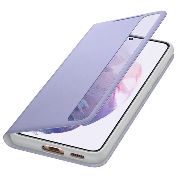 Чехол для смартфона Samsung Galaxy S21 Plus Samsung/ Flip Cover View/ PC/ PU/ Фиолетовый photo 5