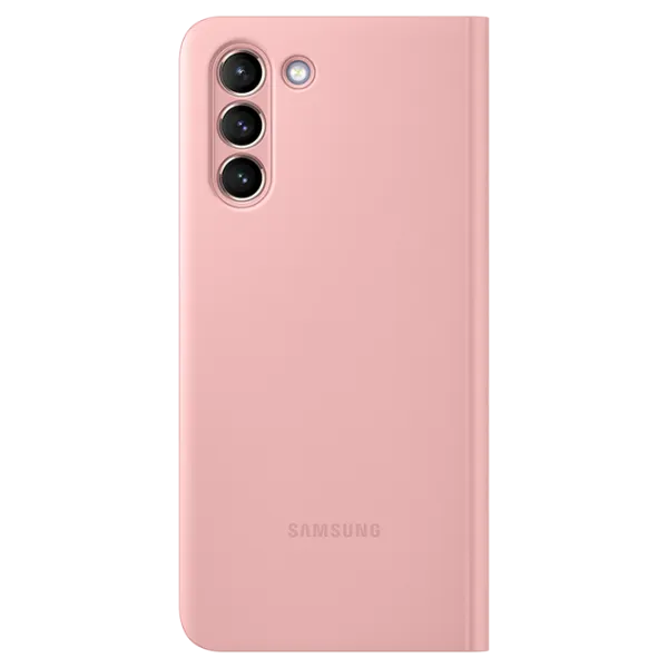 Чехол для смартфона Samsung Galaxy S21+ Samsung/ Чехол книжка/ PC/ PU/ Серый Розовый photo 2