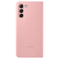 Чехол для смартфона Samsung Galaxy S21+ Samsung/ Чехол книжка/ PC/ PU/ Серый Розовый photo 2
